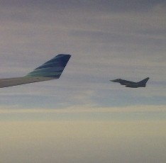 Tinggalkan Berlin Menuju Budapest, Pesawat SBY Dikawal Jet Tempur Jerman