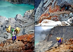 Kisah Pilu di Balik Sunrise Menawan Kawah Ijen