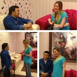 Wow, Joss Stone Mampir ke Rumah Rhoma Irama