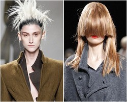 Berbagai Rambut Aneh & Nyentrik di Paris Fashion Week 2013