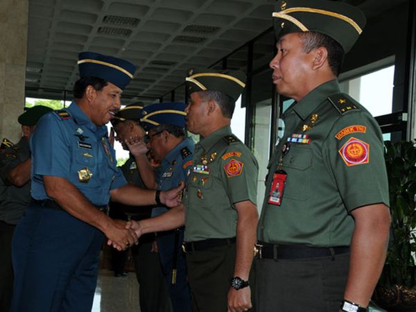 5 Pati TNI Naik Pangkat