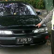 Mobdin Pemkab Jember Berpelat Hitam Terjaring Razia