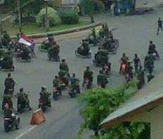 Mapolres OKU Dibakar Oknum TNI, 16 Tahanannya Kabur