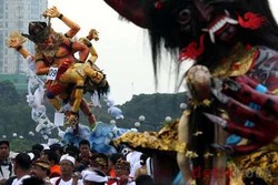 Jelang Hari Nyepi, Penjual Ogoh-ogoh di Bali Kewalahan Terima Orderan