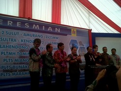 Jero Wacik Resmikan PLTU Terbesar di Sulawesi Utara