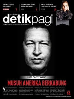 HUGO CHAVEZ WAFAT MUSUH AMERIKA BERKABUNG