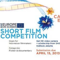 Europe on Screen 2013 Buka Pendaftaran Kompetisi Film Pendek