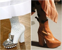 Tren Sepatu Unik dan Aneh dari Paris Fashion Week