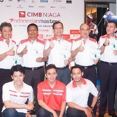 Program Amal Iringi CIMB Niaga Indonesian Masters 2013