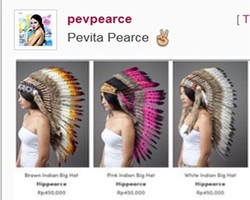 Diprotes Melecehkan Budaya karena Menjual Indian Hat, Ini Tanggapan Pevita Pearce