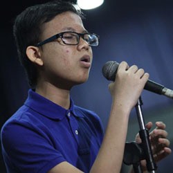 Joshua, Suara Emas di Panggung IMB 2013
