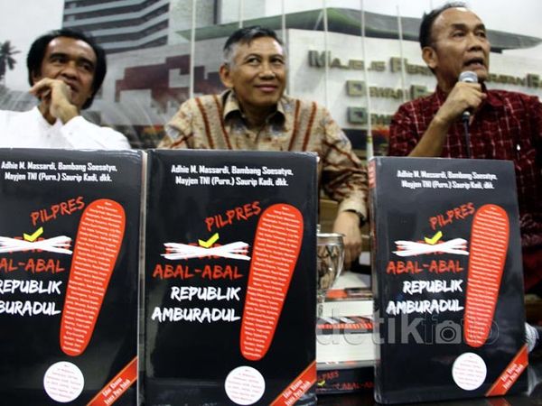 Bedah Buku Pilpres Abal-abal Republik Amburadul