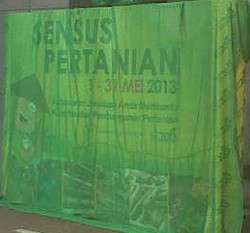 Program Sensus Pertanian, Pemerintah Minta Petani Jujur 