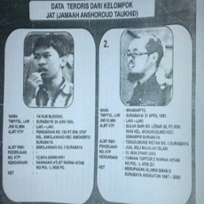 Polisi Minta Maaf Atas Tersebarnya Poster Anggota JAT Sebagai Teroris 