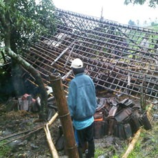 Puting Beliung di Pacet Tewaskan Belasan Ternak