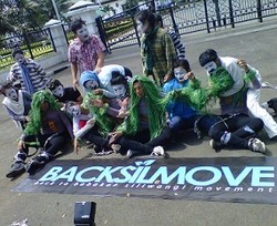 Peduli Hutan Kota Bandung, Baksilmove Longmarch dan Pantomim