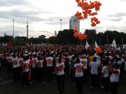 Jokowi Jalan Sehat Monas-HI