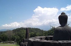Sudut-sudut Cantik Candi Borobudur