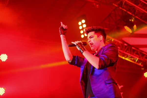 Konser Adam Lambert di Jakarta