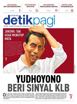 YUDHOYONO BERI SINYAL KLB