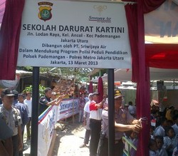 Hore! Sekolah Darurat Kartini Punya Gedung Baru