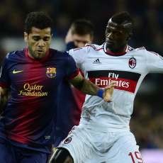 Milan Beruntung di San Siro, Apes di Camp Nou