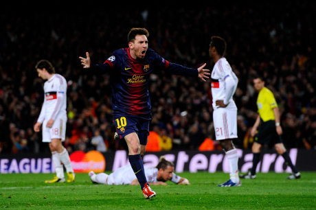 Hantam Milan 4-0, Barca Lolos ke Perempatfinal Hantam Milan 4-0, Barca Lolos ke Perempatfinal