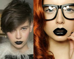 Berani Tampil dengan Lipstik Hitam? Siap-siap Akan Jadi Tren Kecantikan