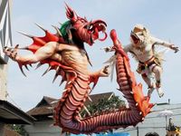 Ogoh-ogoh Meriahkan Nyepi