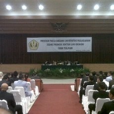Panglima TNI Hadiri Sidang Promosi Doktor Ivan Yulivan di Unpad