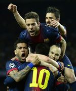 Barca Lolos ke Perempatfinal Liga Champions