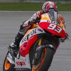 Marquez Tercepat Usai Kalahkan Pedrosa dan Lorenzo