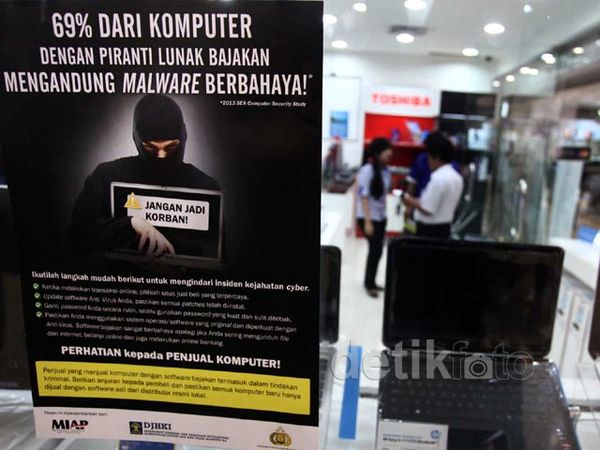 Ancaman Malware di Balik Software Bajakan