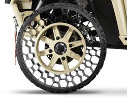 Ban Tanpa Udara Mulai Produksi Tahun Depan