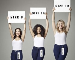 Unik, Satu Jeans Bisa Muat Untuk Wanita Ukuran Kecil Sampai Besar!