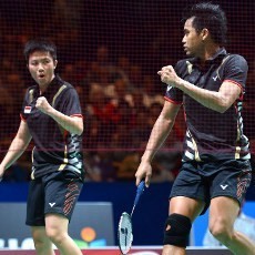 Tiga Ganda Campuran ke Perempatfinal