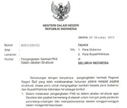 Bupati Inhu Riau Angkat Eks Napi Korupsi Jadi Pejabat: Saya Tanggung Jawab
