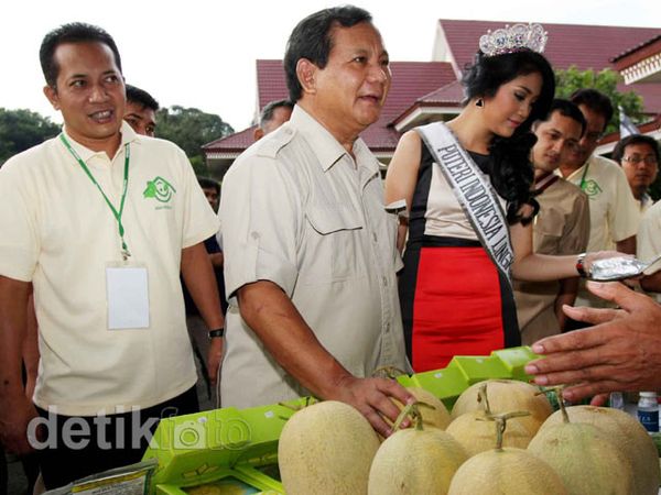 Prabowo Kampanye Pertanian Indonesia