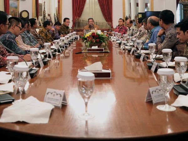 SBY Bertemu Pimred Media Nasional