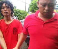 Maling Motor Tumbang Setelah Duel dengan Kapolsek Gondang