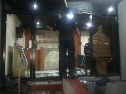 Polisi Buru Pelaku Pengrusakan Kantor Tempo