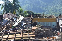 Korban Puting Beliung di Pakpak Bharat Mulai Berbenah
