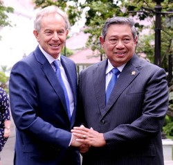 Temui SBY, Tony Blair Bahas Solusi Konflik Suriah