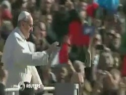 Jutaan Umat Hadiri Inagurasi Paus Fransiskus