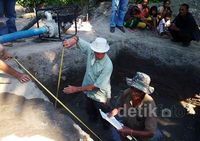 Struktur Bangunan Diduga Candi Kuno Ditemukan di Medan