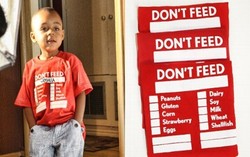 Kaus Ini Khusus Untuk Anak yang Menderita Alergi Makanan