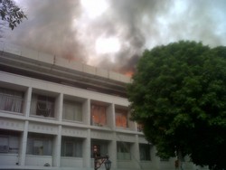  Bangunan yang Terbakar di Gedung Setneg Adalah Ruang Sekretaris Menteri