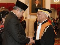 M Saleh Dilantik Jadi Wakil Ketua MA