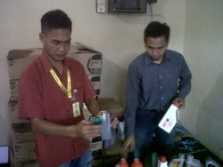 Ribuan Liter Oli Palsu Berbagai Merek Disita di Garut