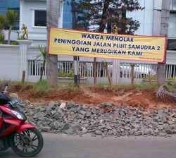 Sebagian Warga Pluit Tolak Proyek Normalisasi Saluran Air